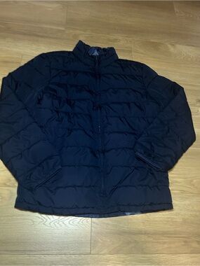GAP Navy Blue Kids Reversible Puffer Jacket